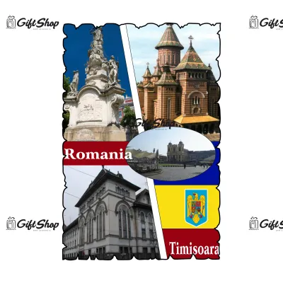 Timisoara romania, magnet frigider mgs032